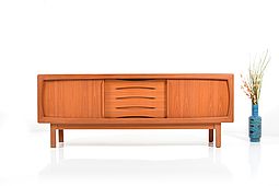Danish Teak Sideboard by H. P. Hansen