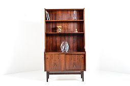 Danish Cabinet with Bookshelves