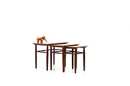 Fine danish Nesting Tables in Teak