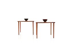 Pair of Mid Century danish Teak Side Tables by France & Son