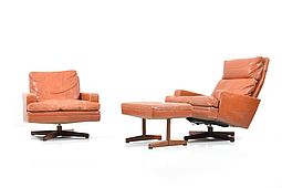 Vintage seating group by Frederik A. Kayser