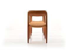Set of 4 Dining Chairs by Niels O. Møller