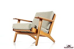 GE-290 / Easychair in Teak by Hans J.Wegner
