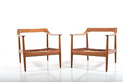 Pair of Easychairs by Knoll