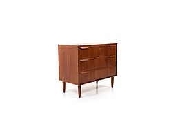 Mid Century Danish Teak Wooden Chest of Drawers