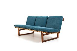 Old Børge Mogensen Sofa Model 211 New Upholstered