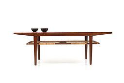 Fine danish Sofa Table. 1960s.