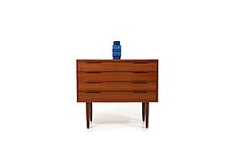 Mid Century Danish Teak Wooden Chest of Drawers