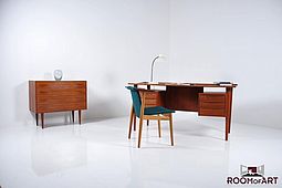 Fine Writing Desk in Teak by Peter Løvig Nielsen