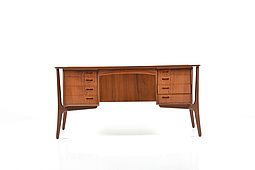 Svend Aage Madsen organic Desk in Teak