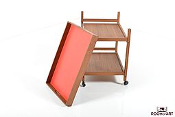 Mid Century danish Service Trolley in Teak