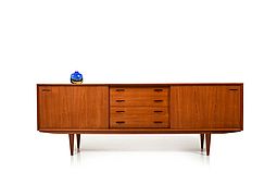 Mid Century Danish Teak Sideboard by Clausen & Søn