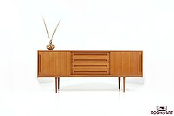 Low Sideboard in Teak by Johannes Andersen 