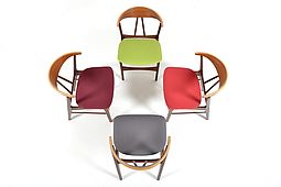 Early danish Teak Dinner Chairs