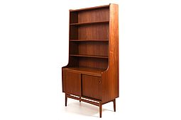 Cabinet / Bookcase in Teak by Johannes Sorth 1960s