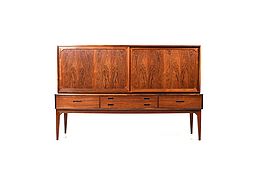 Mid Century Danish Highboard by Severin Hansen