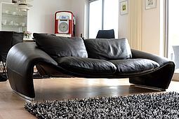 Pair of 'Seagull' Lounge Sofas by Sylvain Joly