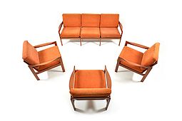 Danish Teak Seating-Group by Illum Wikkelsø