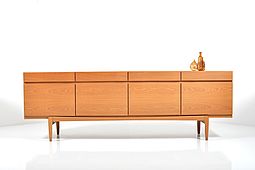Oak Wooden Sideboard by Ib Kofod-Larsen