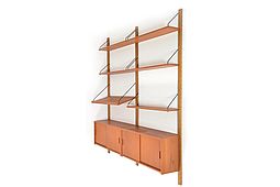 Danish Teak wooden Wall Unit