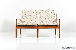 Danish Two Seater Sofa in Teak