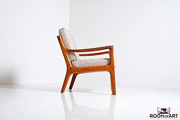 Senator Easychair in Teak by Ole Wanscher 