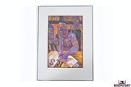 Esteban FEKETE (1924-2009) "Die Nachtigall 2" 