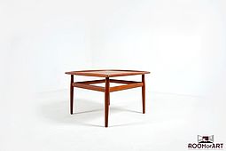 Square Table in Teak by Grete Jalk