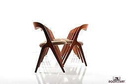 Set of six Vamo Sonderborg Dinnig Chairs