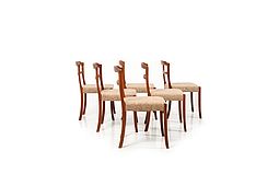 Set of six Dining Chairs in Teak by Ole Wanscher for Cado