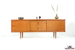Low Sideboard in Teak by H.W.Klein