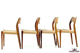 Set of 4 Dining Chairs by N.O.Möller