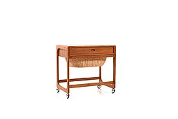 Fine danish Sewing Table in Teak