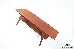 Danish organic Teak Sofa Table
