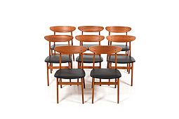 Set of 8 Danish Dining Chairs by Farstrup Møbler