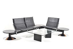 Bench & Table "Basis" by Klaus Franck & Werner Sauer for Wilkhahn