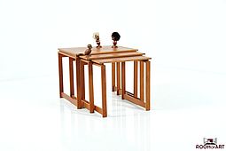 Fine danish Nest of Tables in Teak