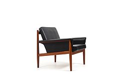 Mid Century Teak Easychair by Grete Jalk