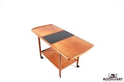 Extandable Service Trolley in Teak