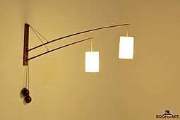 Early Wall Lamp by Rupprecht Skrip