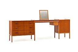 Mid Century Scandinavian Dressing Table by Bertil Fridhagen