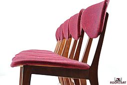 Set of Six early danish Dining Chairs in Teak