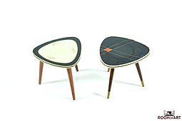 Pair of Flower Tables from the 50's
