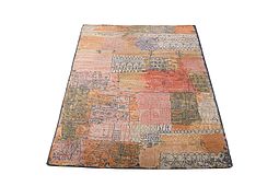 Large Carpet „Florentinisches Villenviertel“ after a Work by PAUL KLEE(1879-1949)