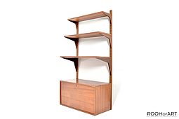 Small Poul Cadovius Wall System in Teak