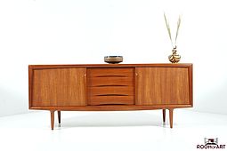 Teak Wooden Sideboard by Gunni Omann