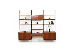 Mid Century Danish Teak Shelf System by Preben Sørensen