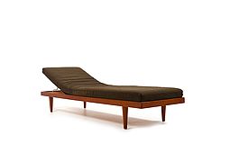 Early 1950s Danish Teak Daybed