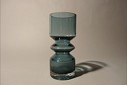 Danish Vase in green Glass