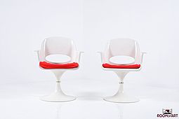 Pair of 70's Swivel Chairs